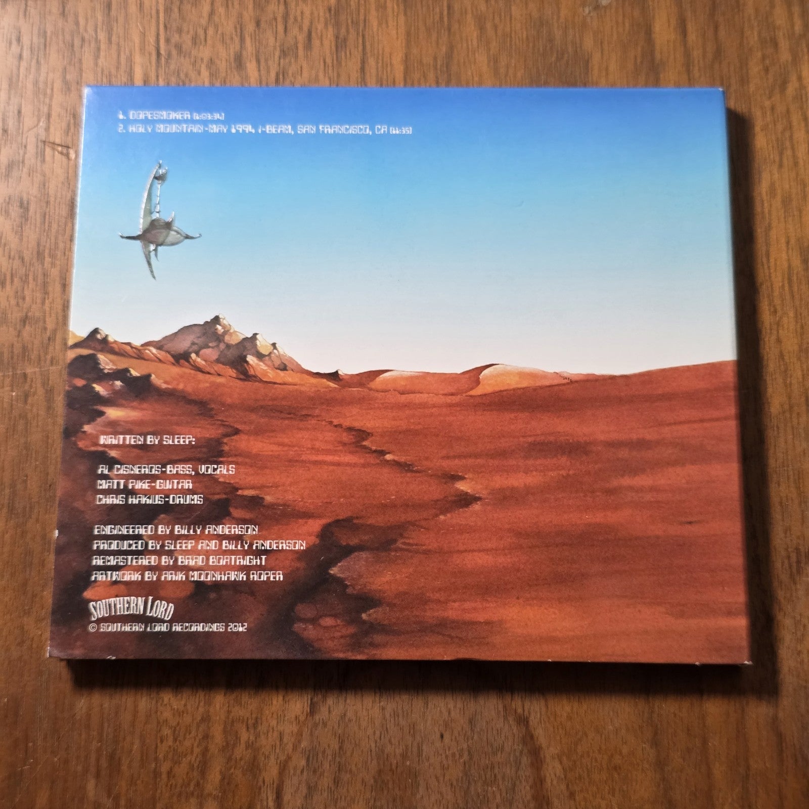 Sleep - Dopesmoker CD Album 2012 Doom Metal Southern Lord Rare HTF