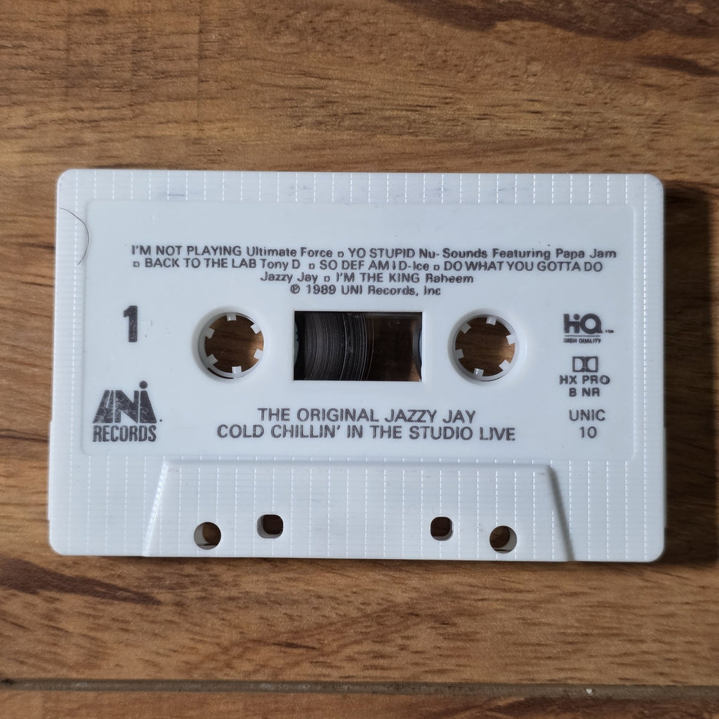 DJ Jazzy Jay - Cold Chillin In The Studio Cassette 1989 Rap Hip Hop
