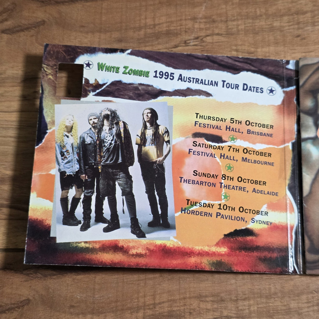 White Zombie - Electric Head Pt 2 CD EP 1995 Industrial Metal Rare HTF