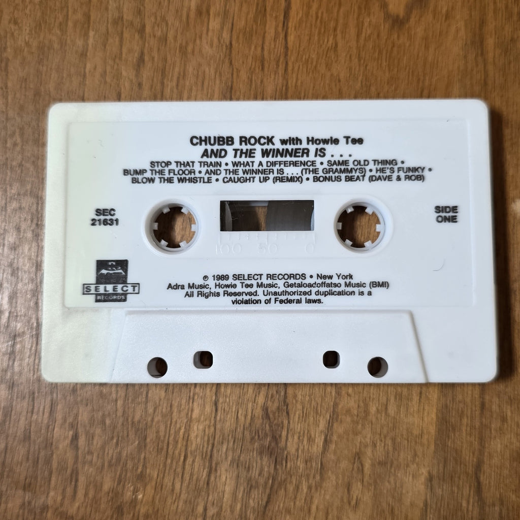 Chubb Rock - And The Winner Is Album 1989 Hip Hop Cassette