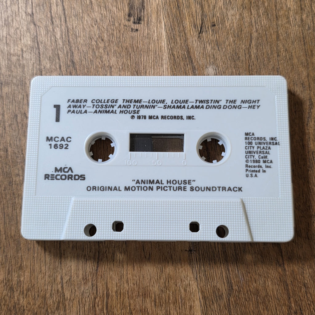 Animal House Cassette Movie Soundtrack 1978 Rock
