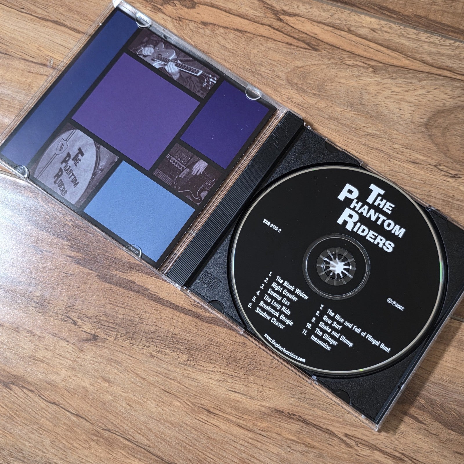 The Phantom Riders - Jim CD Album 2004 Rockabilly Psychobilly