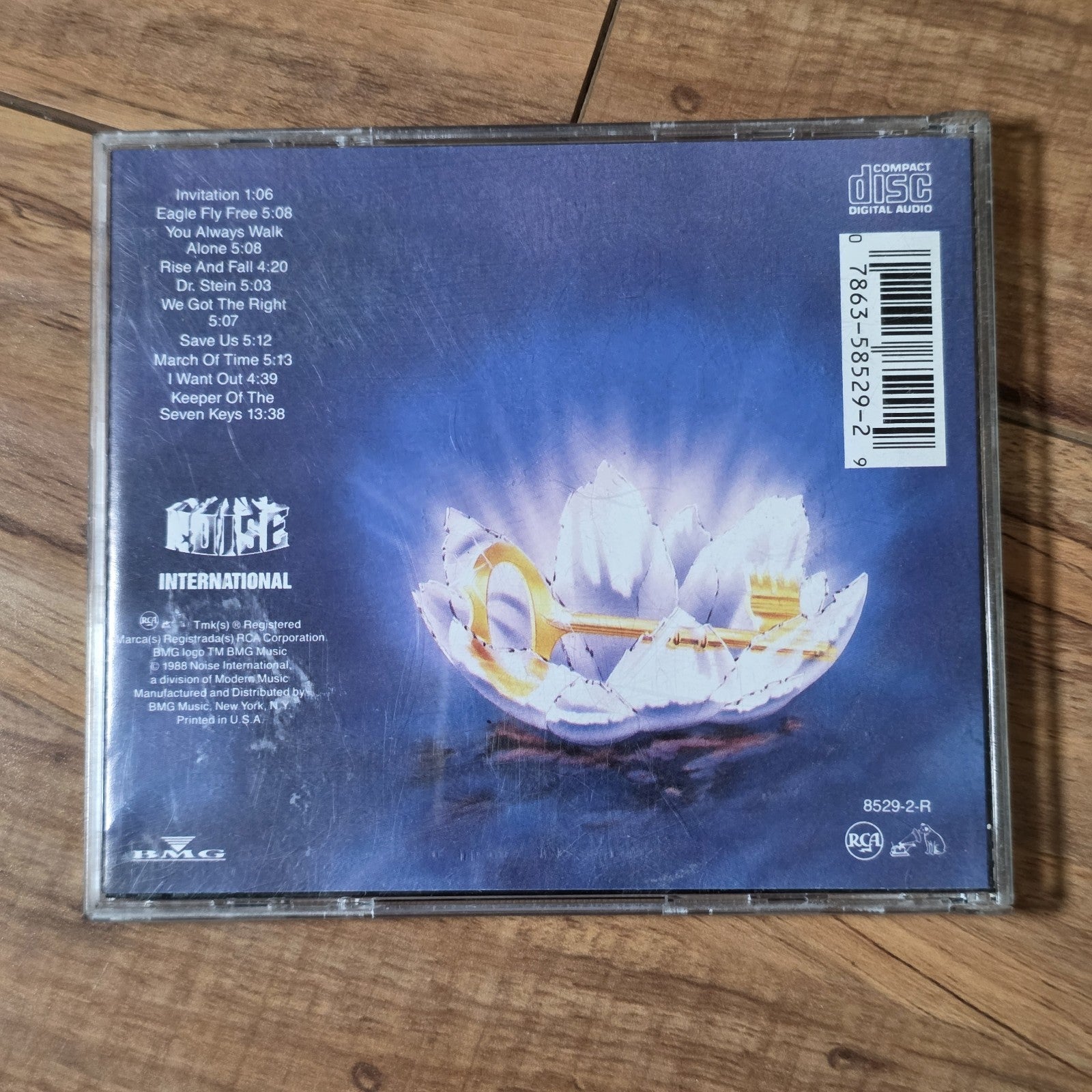 Helloween - Keeper of the Seven Keys Part 2 CD 1988 Power Metal Rare HTF