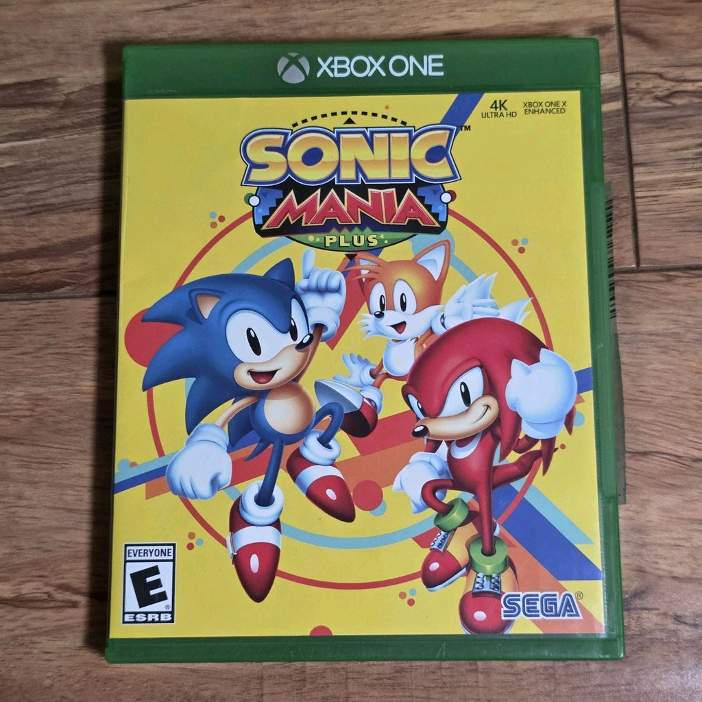 Sonic Mania Plus Xbox One 2018 Platformer CIB