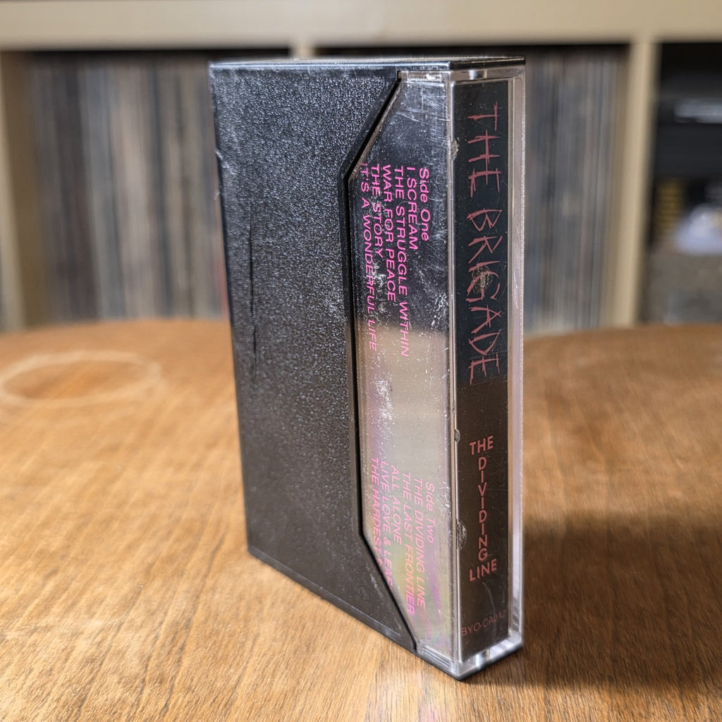 The Brigade - The Dividing Line Cassette Album 1986 Punk Rock HTF