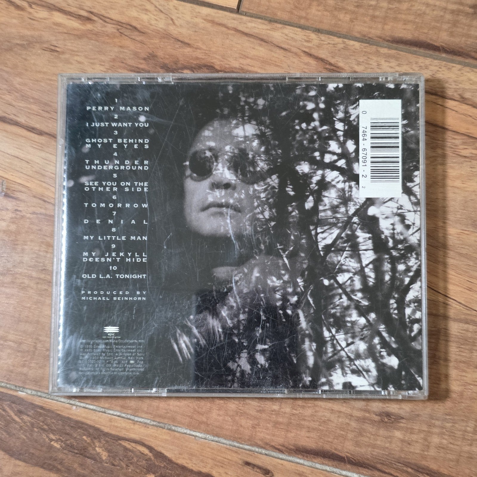 Ozzy Osbourne - Ozzmosis CD Album 1995 Classic Rock Sabbath Heavy Metal