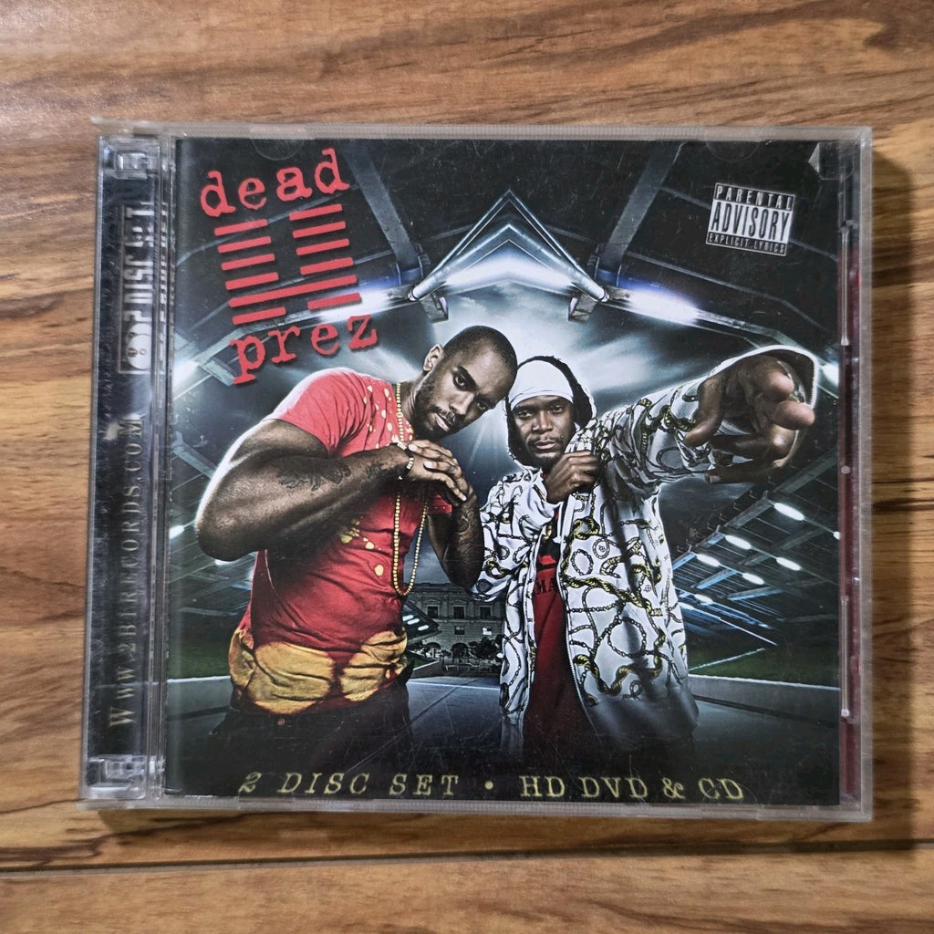 Dead Prez - Live in San Francisco CD DVD Live Album 2008 Hip Hop HTF