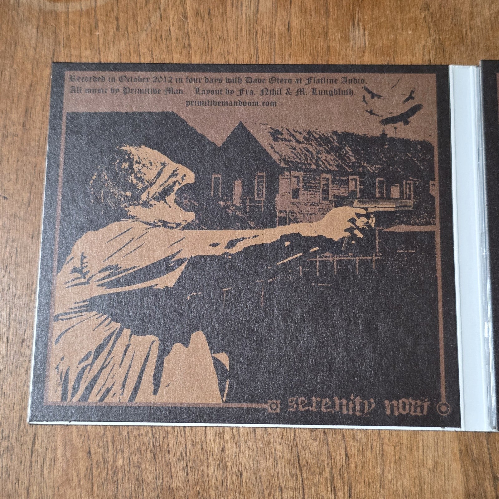 Primitive Man - Scorn CD Album 2013 Doom Metal Relapse Records HTF
