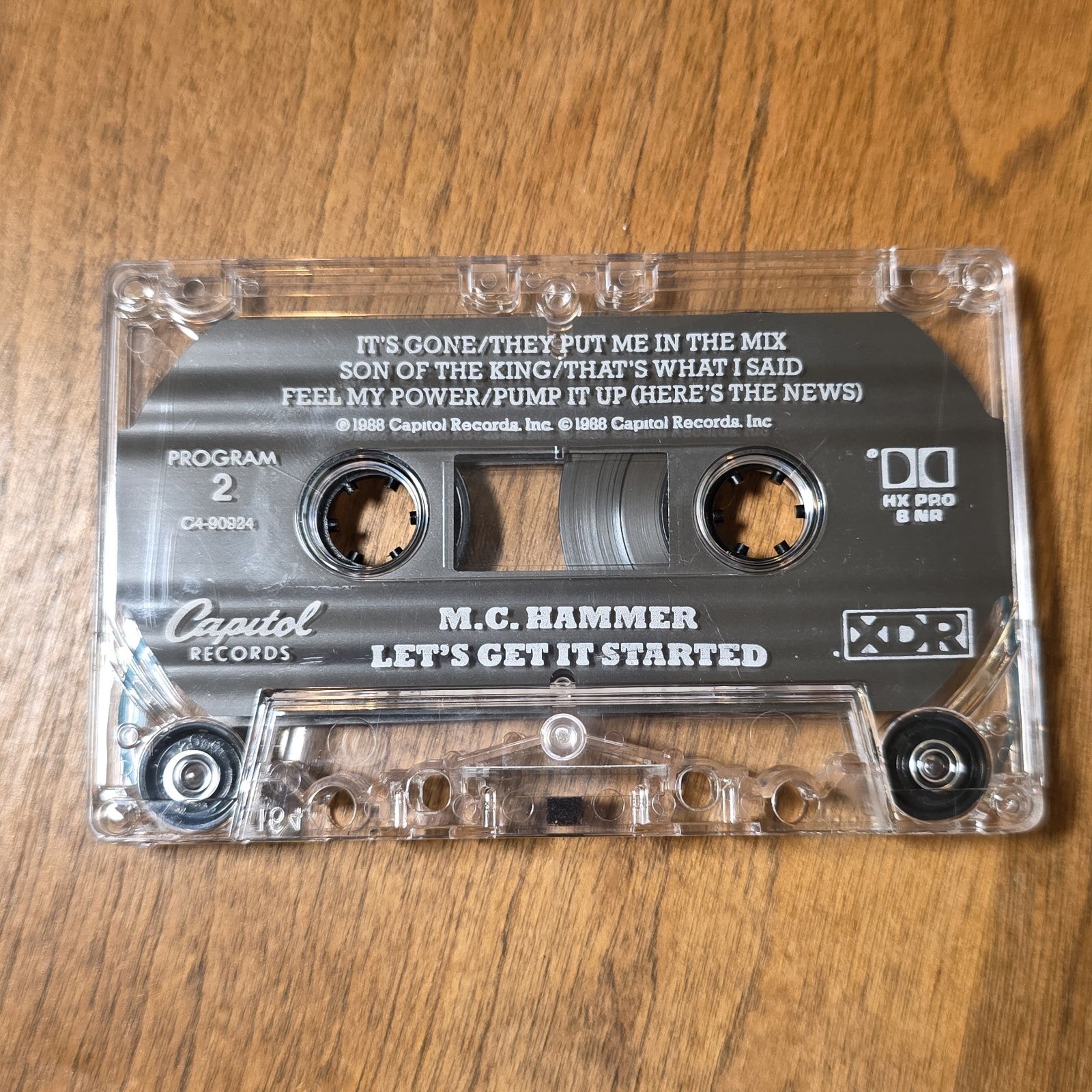 M.C. Hammer - Lets Get It Started Album 1988 Hip Hop Cassette