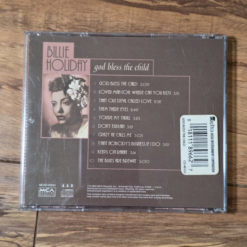 Billie Holiday - God Bless The Child CD Compilation 2001 Jazz Blues