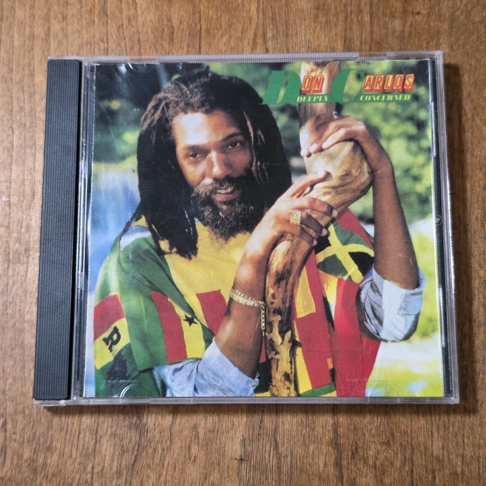 Don Carlos - Deeply Concerned CD Album 1987 Reggae Rare HTF