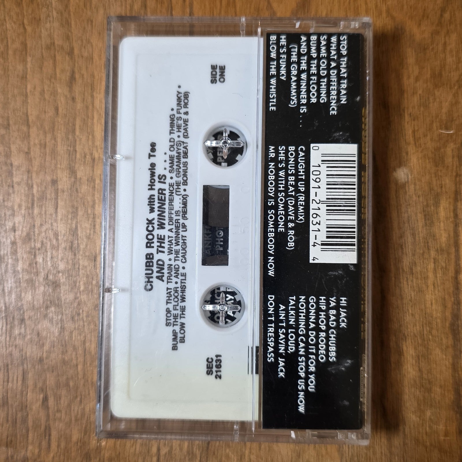 Chubb Rock - And The Winner Is Album 1989 Hip Hop Cassette