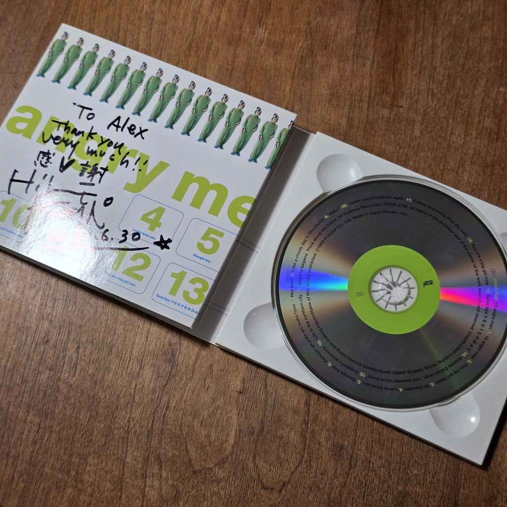 Hideki Kaji - 15 Angry Men CD 1999 J-Pop Signed Autographed Import Rare HTF