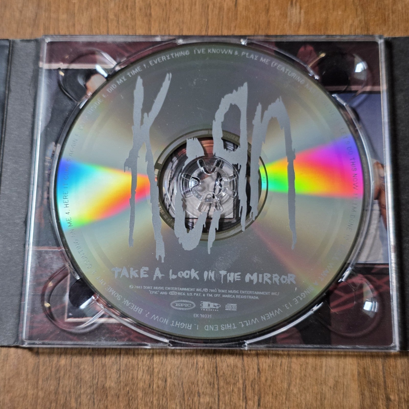 Korn - Take A Look In The Mirror CD DVD Album 2003 Nu Metal