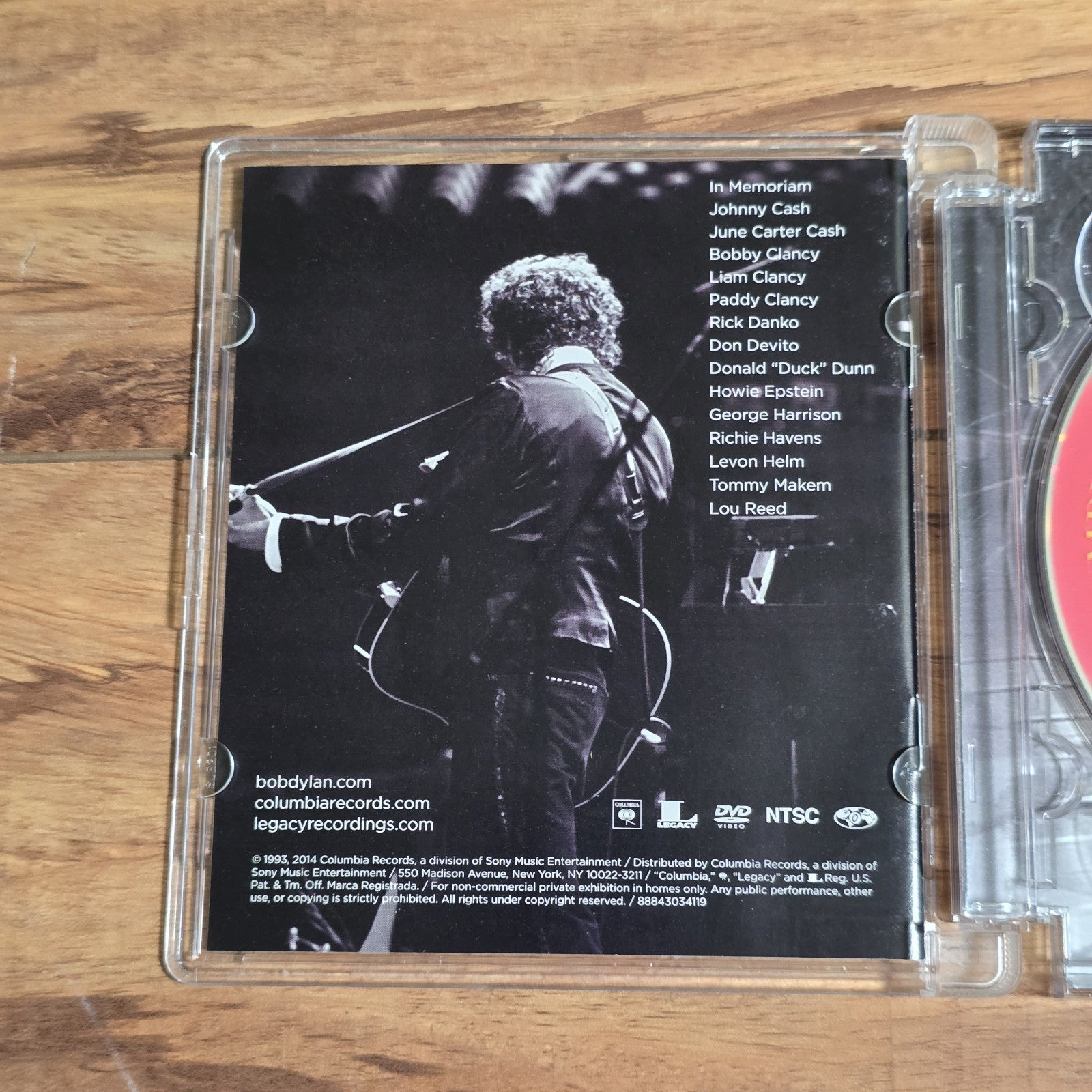 Bob Dylan - 30th Anniversary Concert Celebration DVD Live 2014 Folk Rock HTF