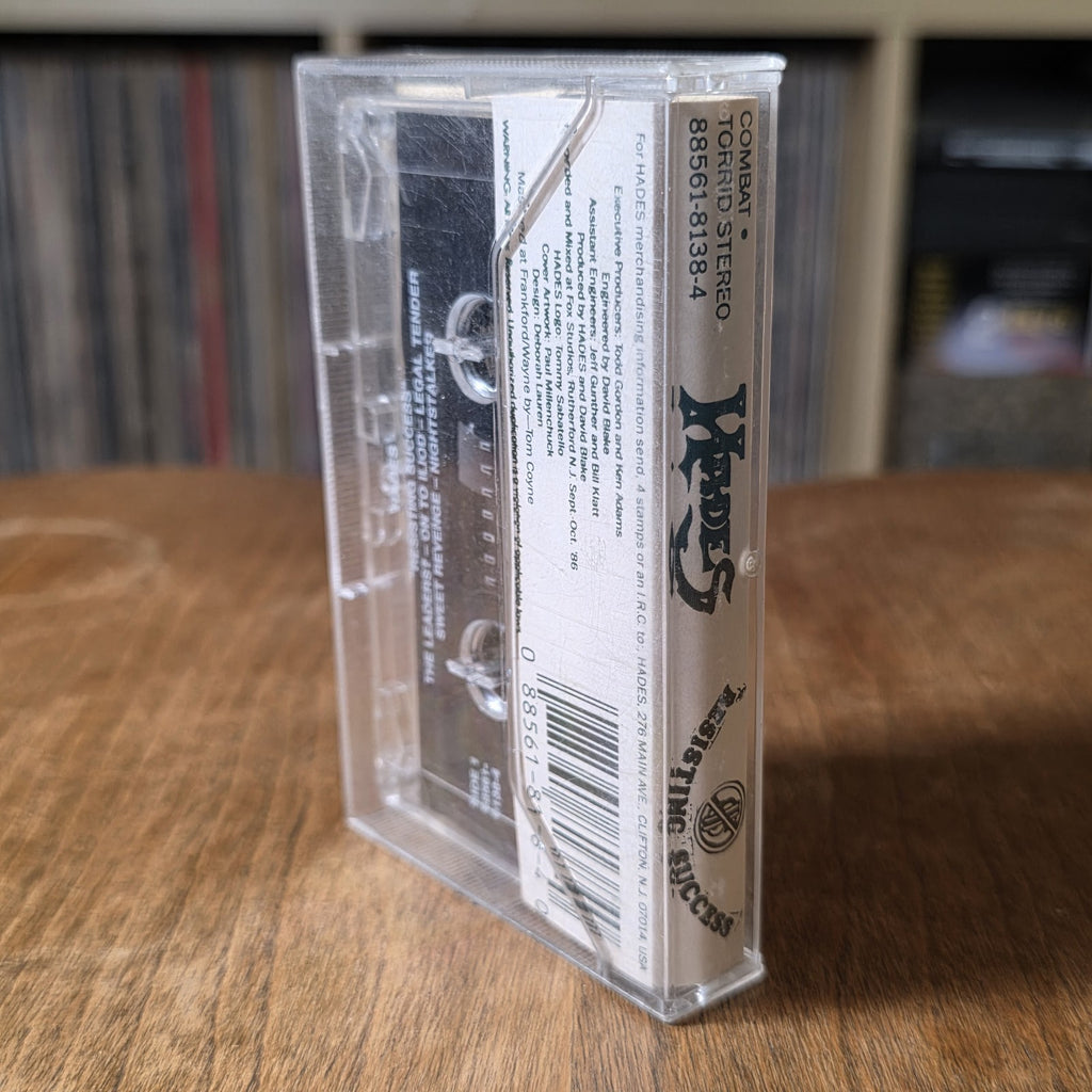 Hades - Resisting Success Cassette Album 1987 Speed Thrash Metal Rare HTF