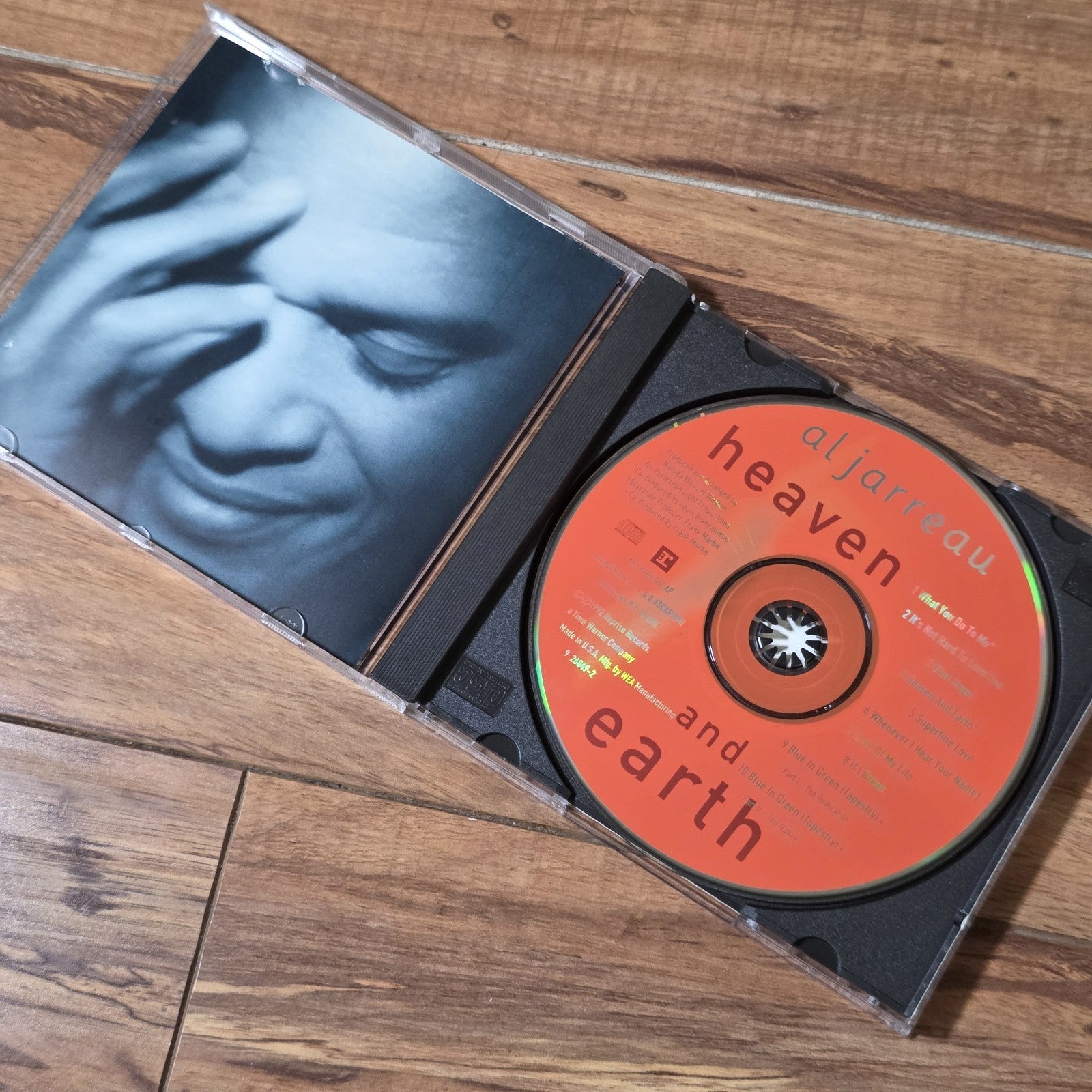 Al Jarreau - Heaven and Earth CD Album 1992 Contemporary Jazz R&B