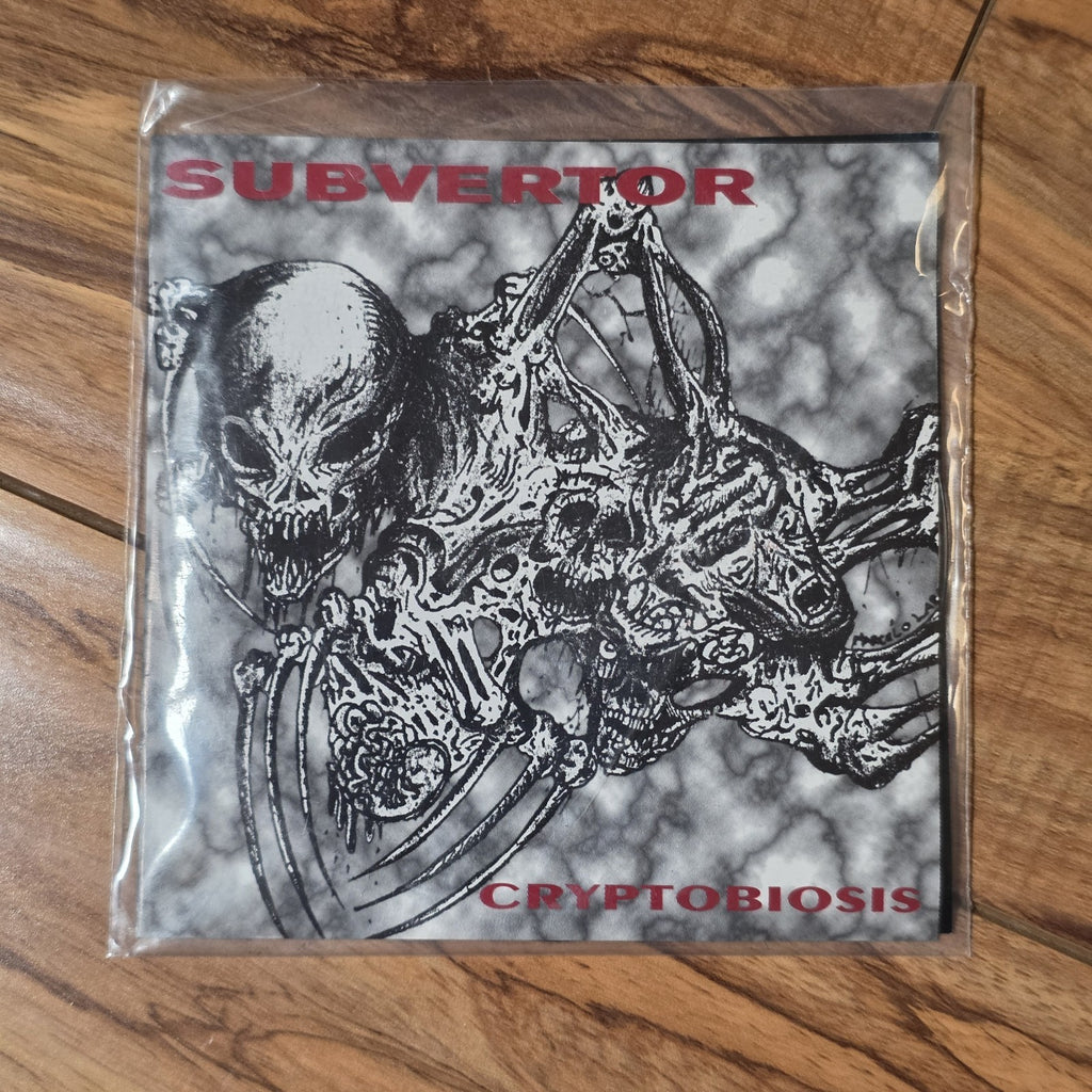 Subvertor - Cryptobiosis CD Album 1998 Death Metal Wild Rags Records Rare HTF