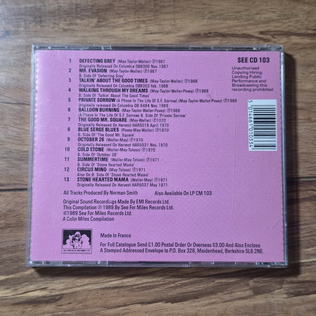 Pretty Things - Self-Titled 1967-1971 CD Album 1989 Rock See For Miles Rare HTF