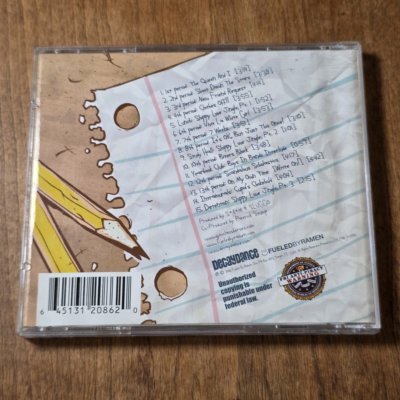 Gym Class Heroes - As Cruel As School Children CD Album 2006 Hip Hop