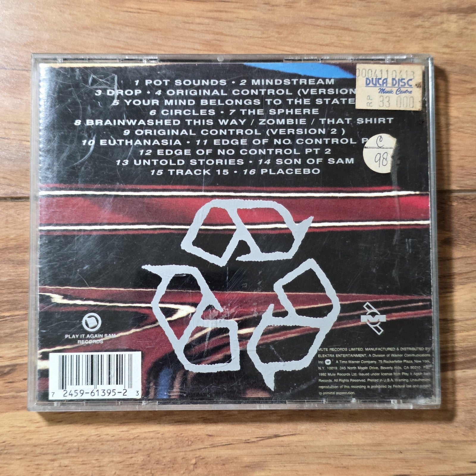 Meat Beat Manifesto - Satyricon CD Album 1992 Electronic