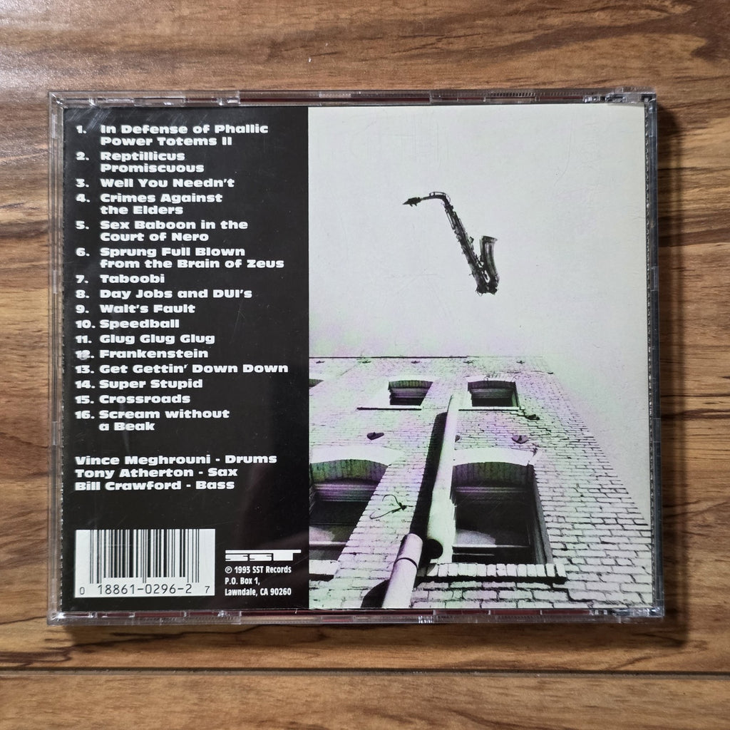 Bazooka - Perfectly Square CD Album 1992 Avant-Garde Jazz Rock