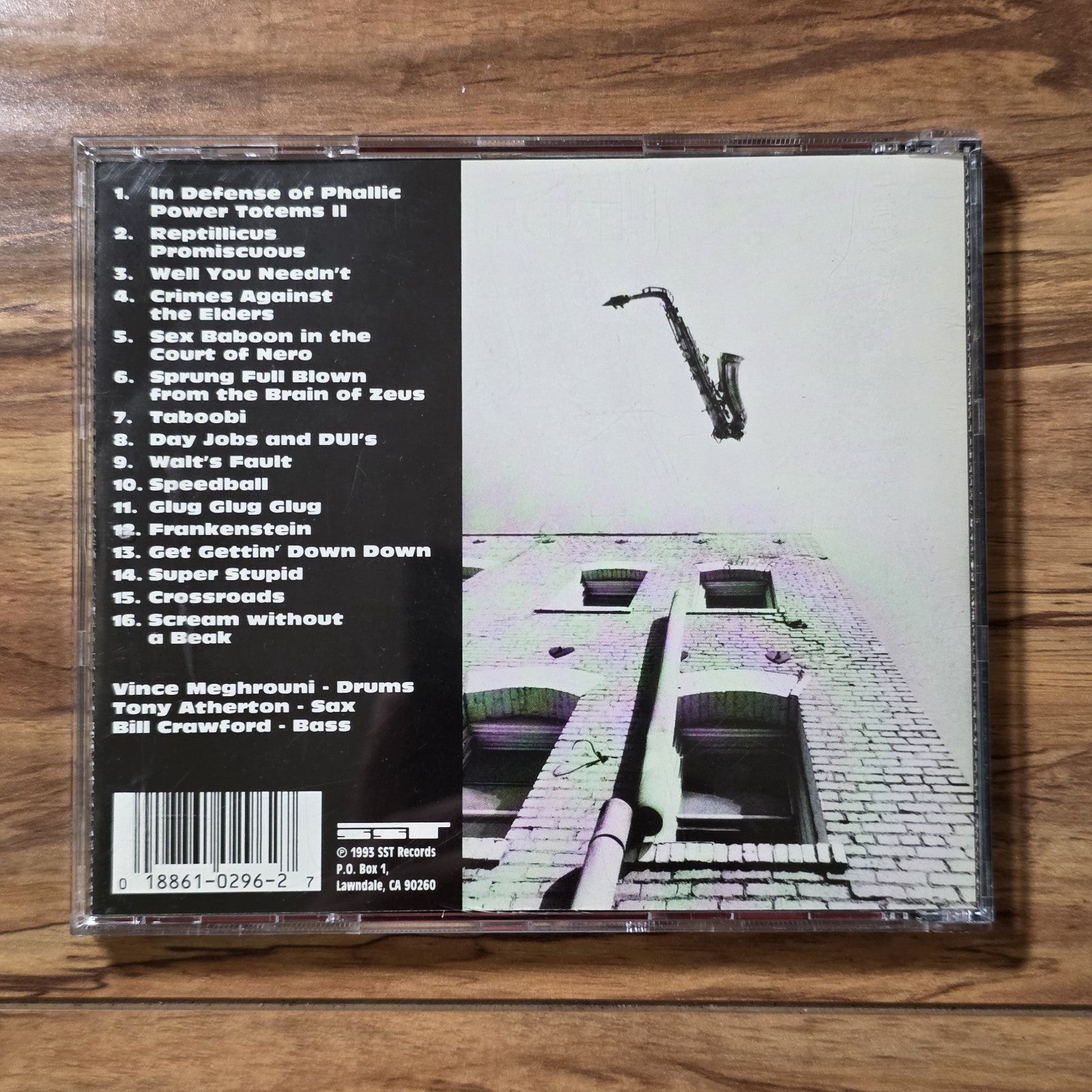 Bazooka - Perfectly Square CD Album 1992 Avant-Garde Jazz Rock