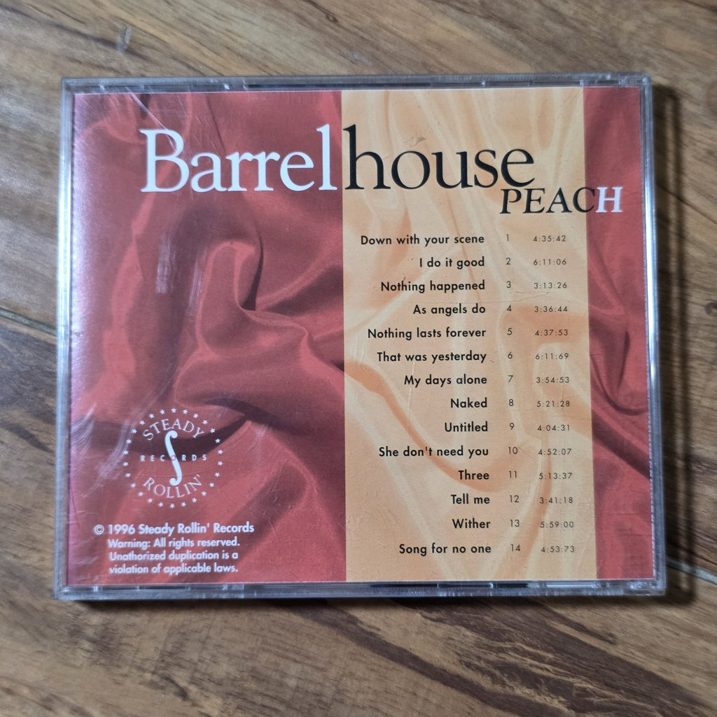 Barrelhouse - Peach CD 1996 Steady Rollin’ VizzTone Blues Rock