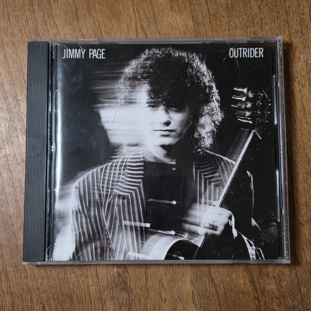 Jimmy Page - Outrider CD 1988 Geffen Records Led Zeppelin Guitarist Hard Rock