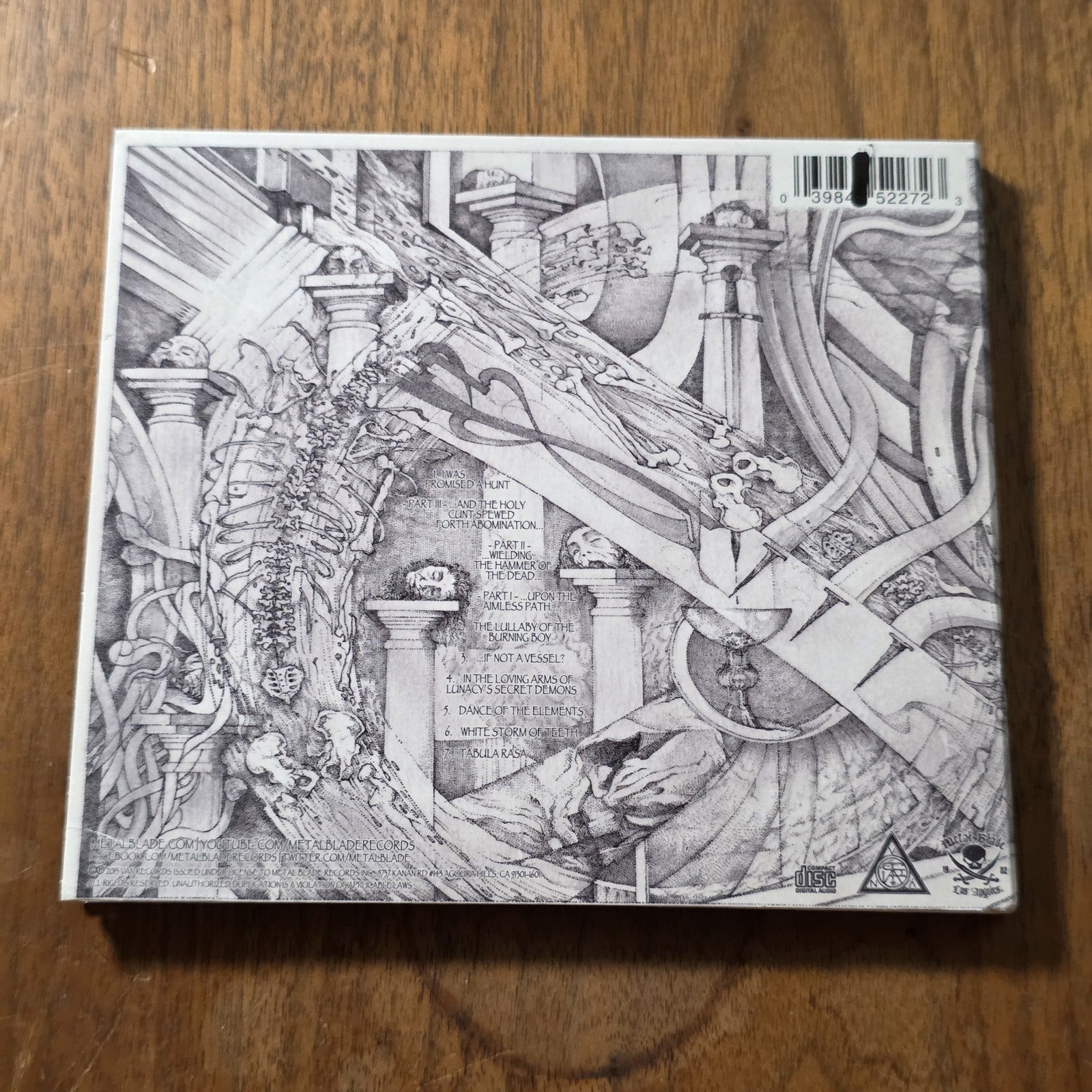 The Devil's Blood - III: Tabula Rasa or Death and the Seven Pillars CD 2013 Rock