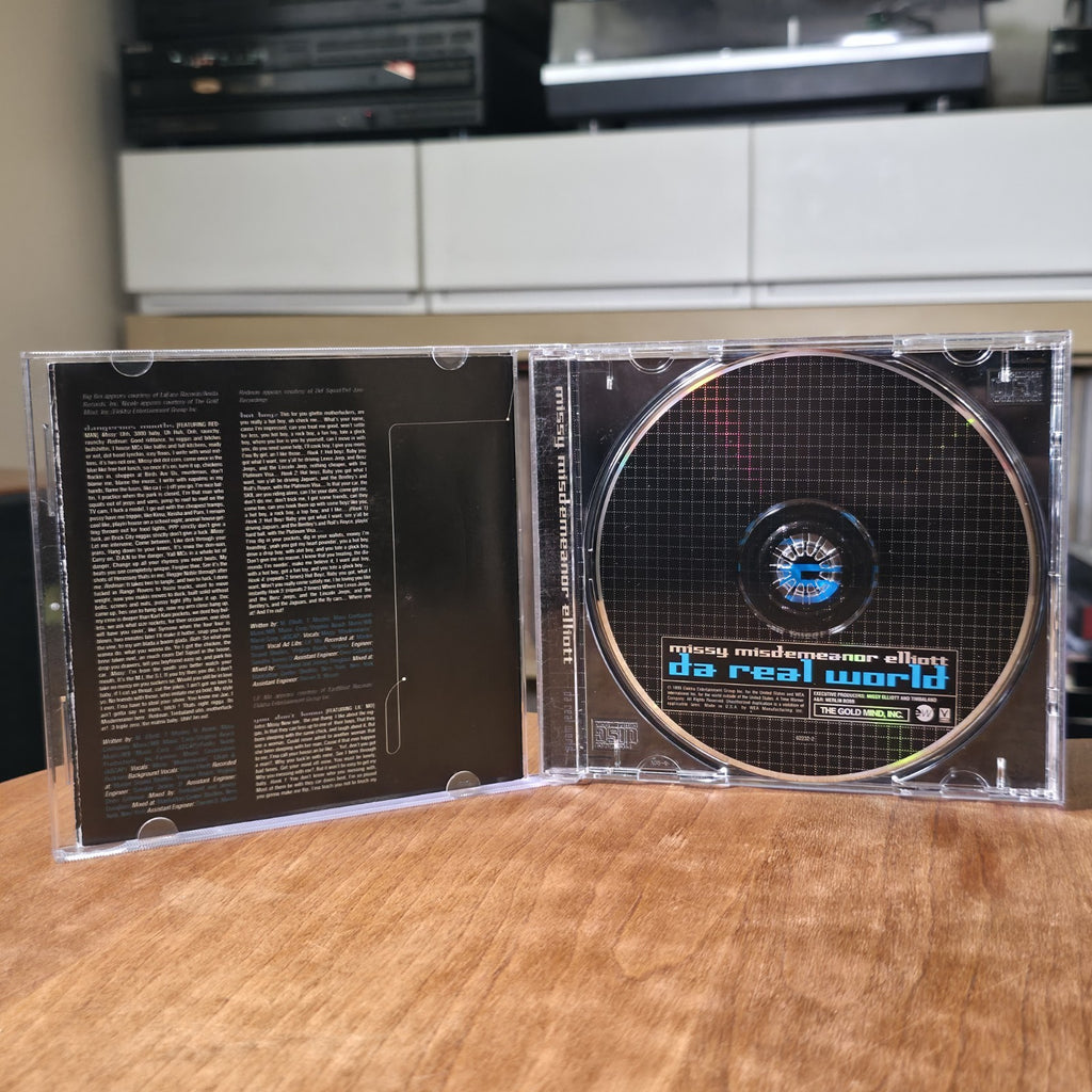 Missy Elliott - Da Real World CD Album 1999 Hip Hop