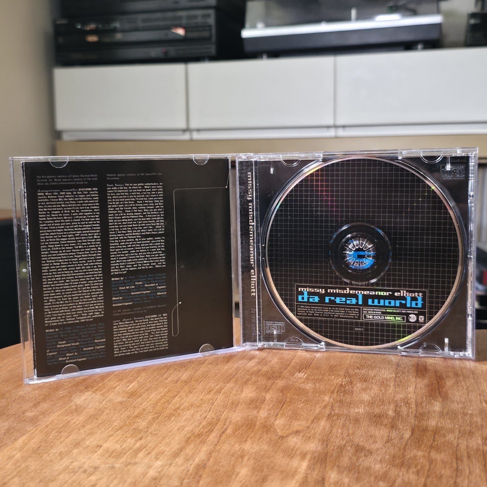 Missy Elliott - Da Real World CD Album 1999 Hip Hop