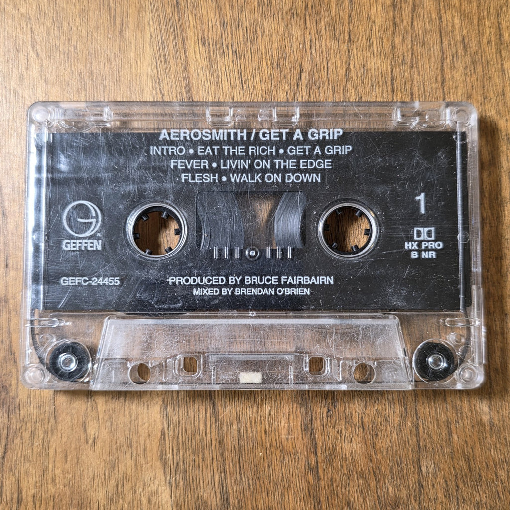 Aerosmith - Get a Grip Cassette Album 1993 Hard Rock