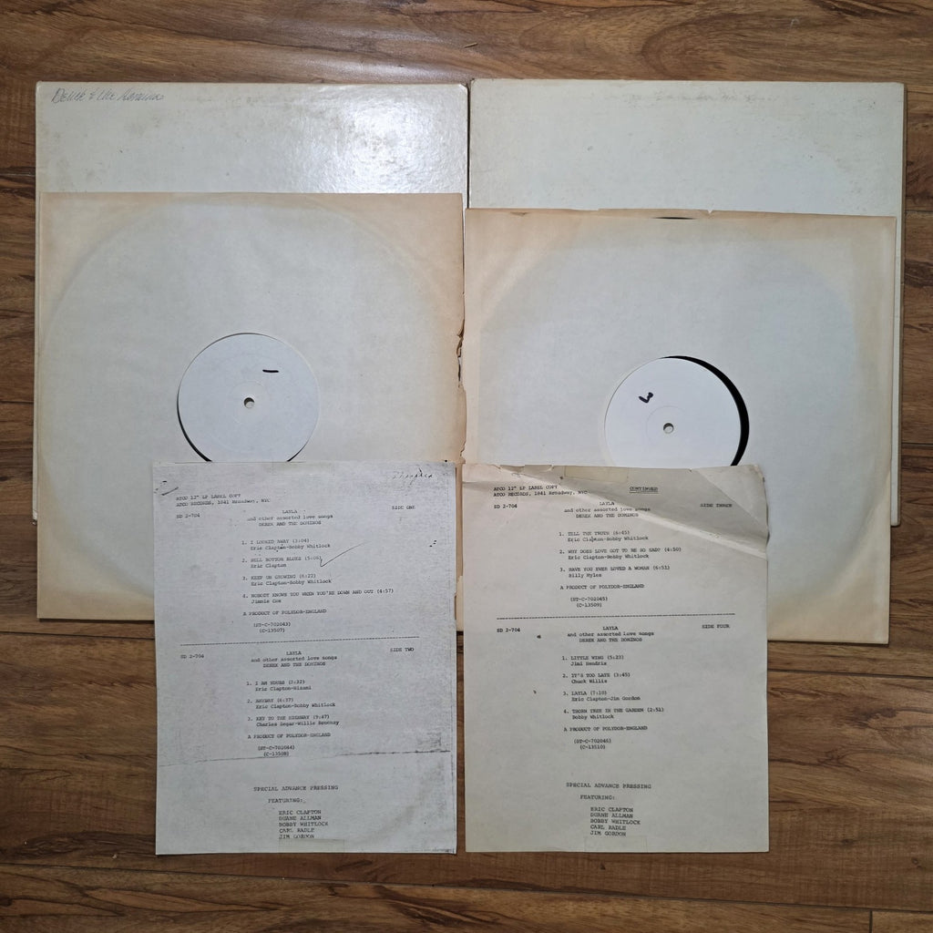 Derek & The Dominos - Layla & Other Assorted Love Songs Vinyl LP Test Pressing