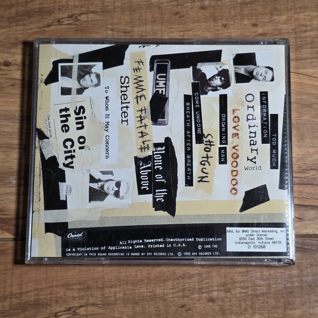 Duran Duran - Self Titled The Wedding Album CD Album 1993 Synth-Pop