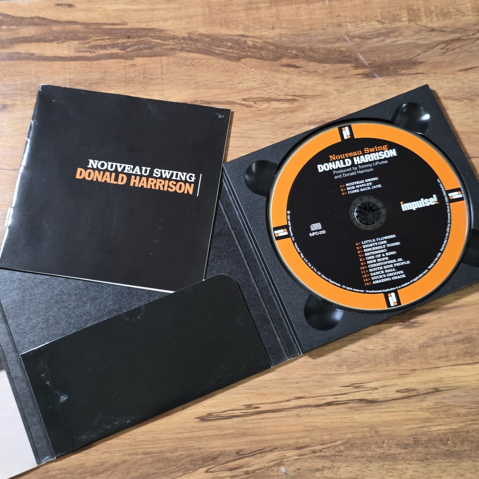 Donald Harrison - Nouveau Swing CD Album 1997 Jazz
