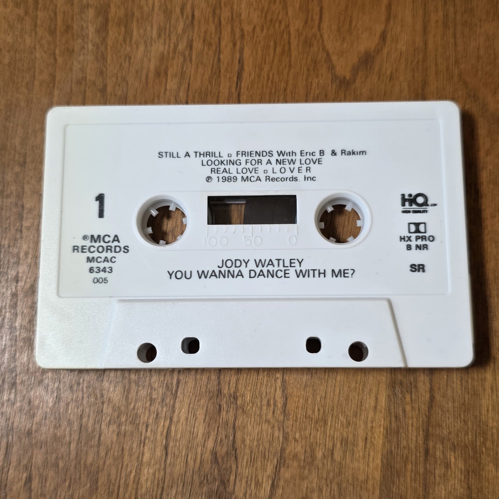 Jody Watley - You Wanna Dance With Me? Remix Album 1989 Pop R&B Cassette