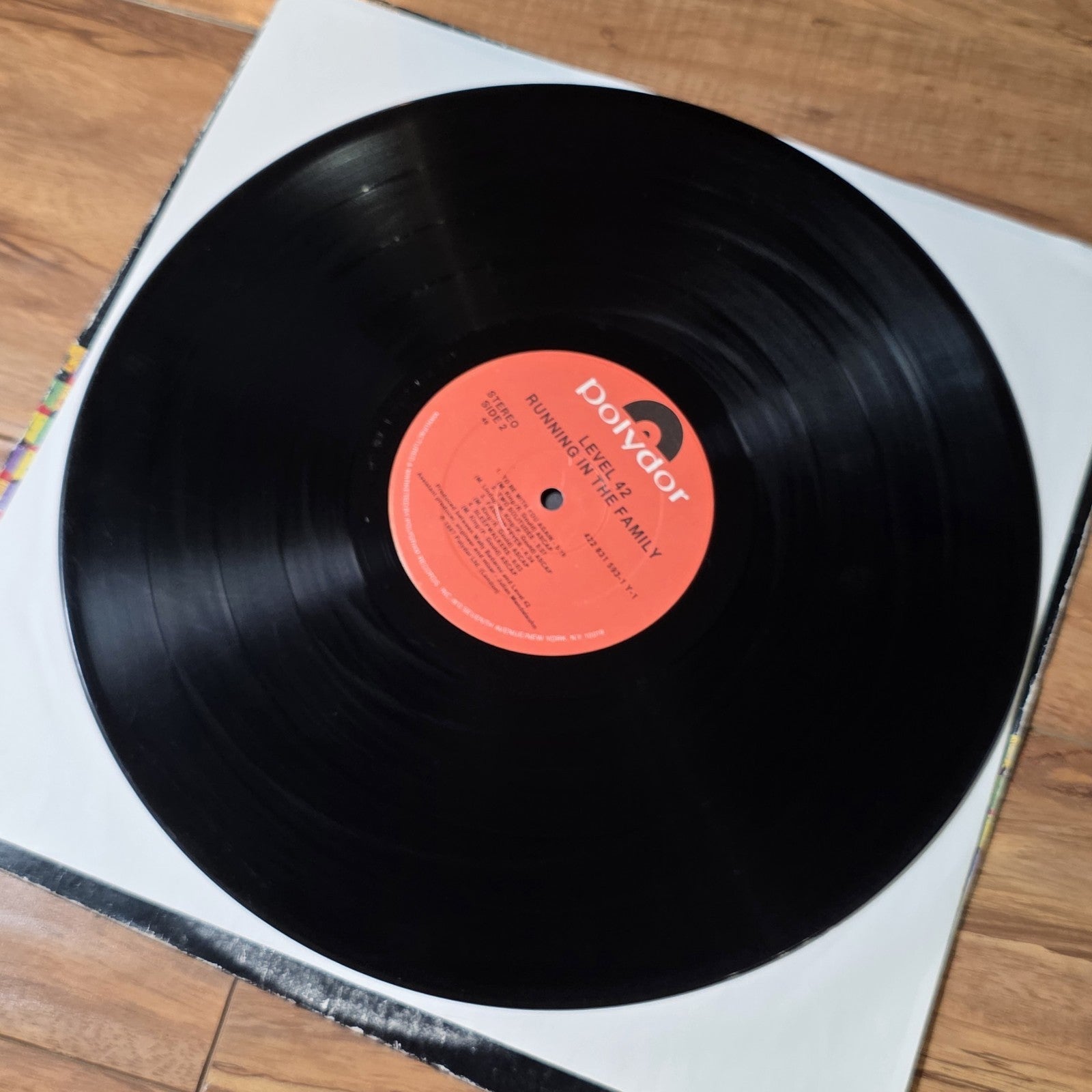Level 42 - Running In The Family Album 1987 Pop Rock Vinyl LP 12" VG / VG+