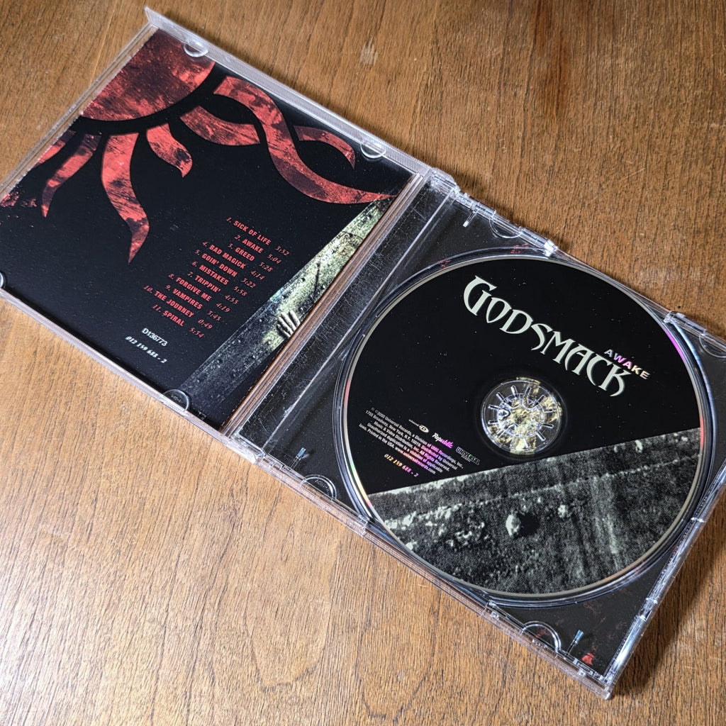 Godsmack - Awake CD Album 2000 Hard Rock Republic Records Universal Records
