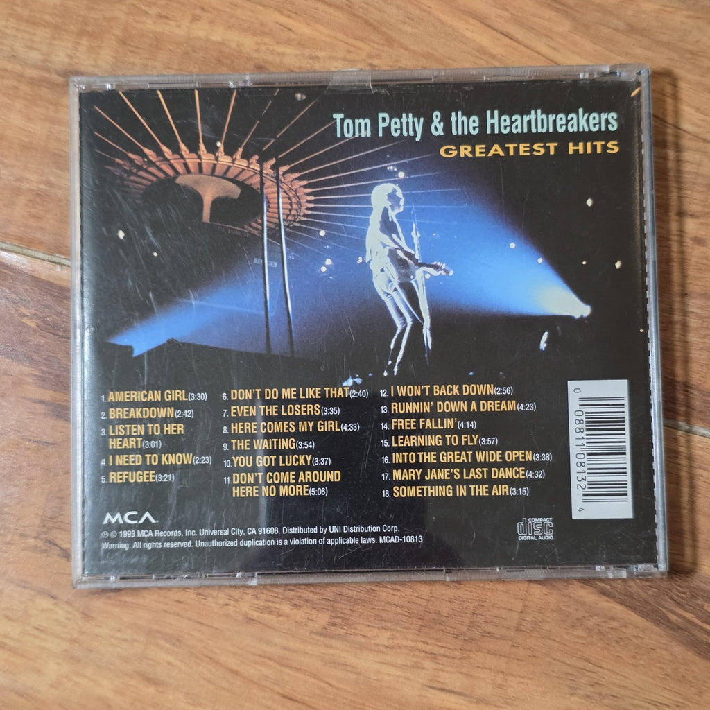 Tom Petty and The Heartbreakers Greatest Hits CD 1993 MCA Records Rock