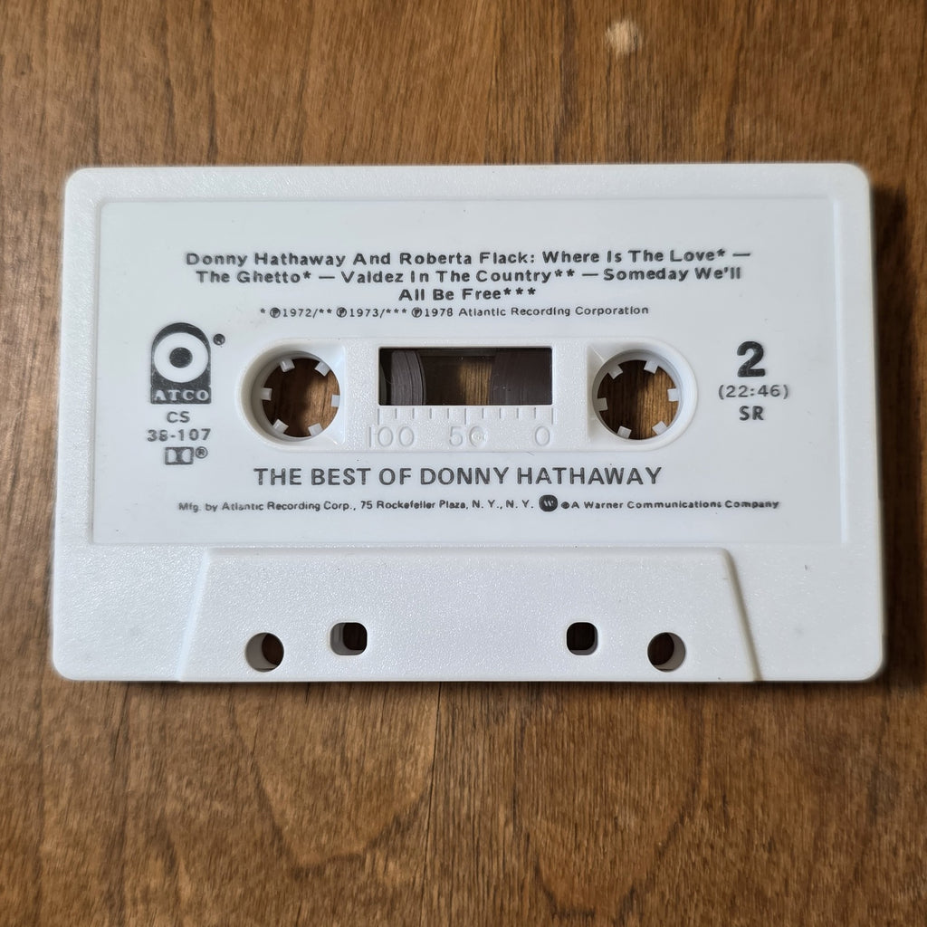 Donny Hathaway - The Best Of Compilation 1978 Soul Cassette Rare HTF