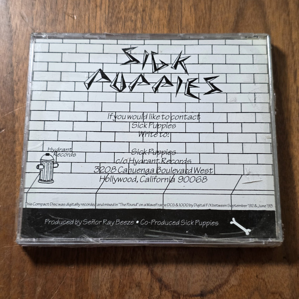 Sick Puppies - Symphony No. 3 CD 1993 Prog Rock Hydrant Records HTF New Sealed