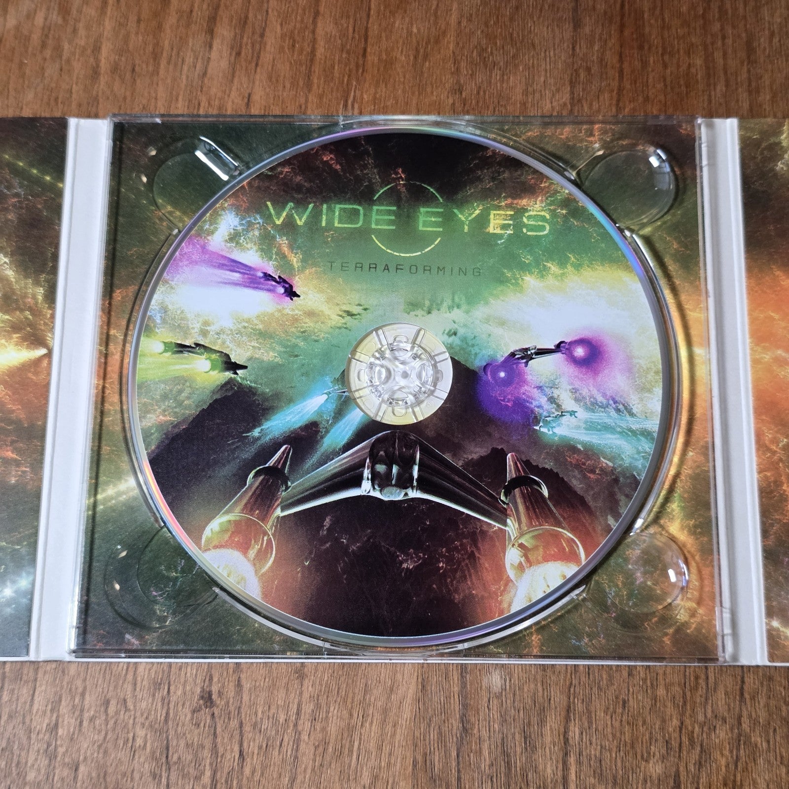 Wide Eyes - Terraforming CD Album 2015 Prog Metal Rare HTF