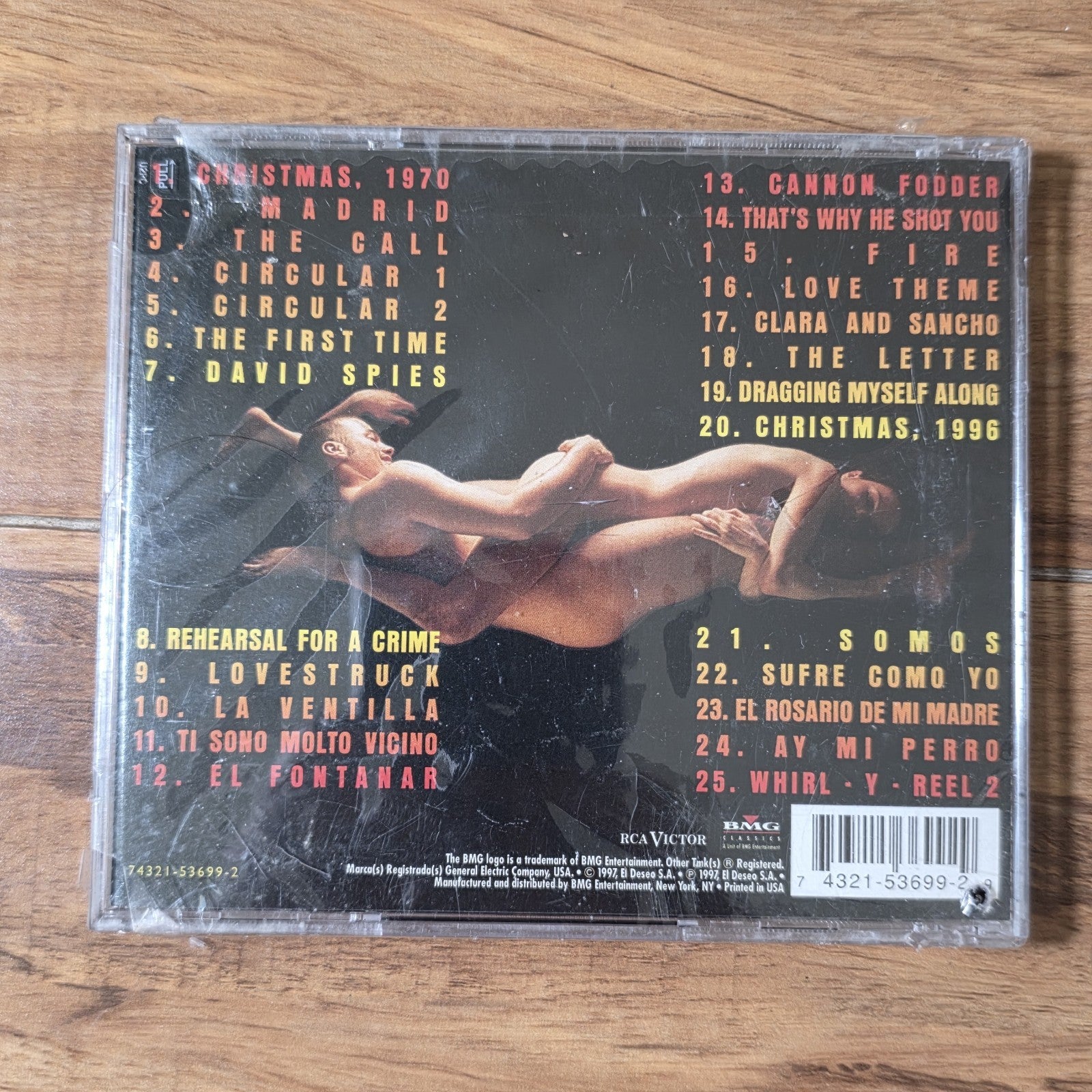Alberto Iglesias - Live Flesh Original Soundtrack CD Album 1998 New Sealed
