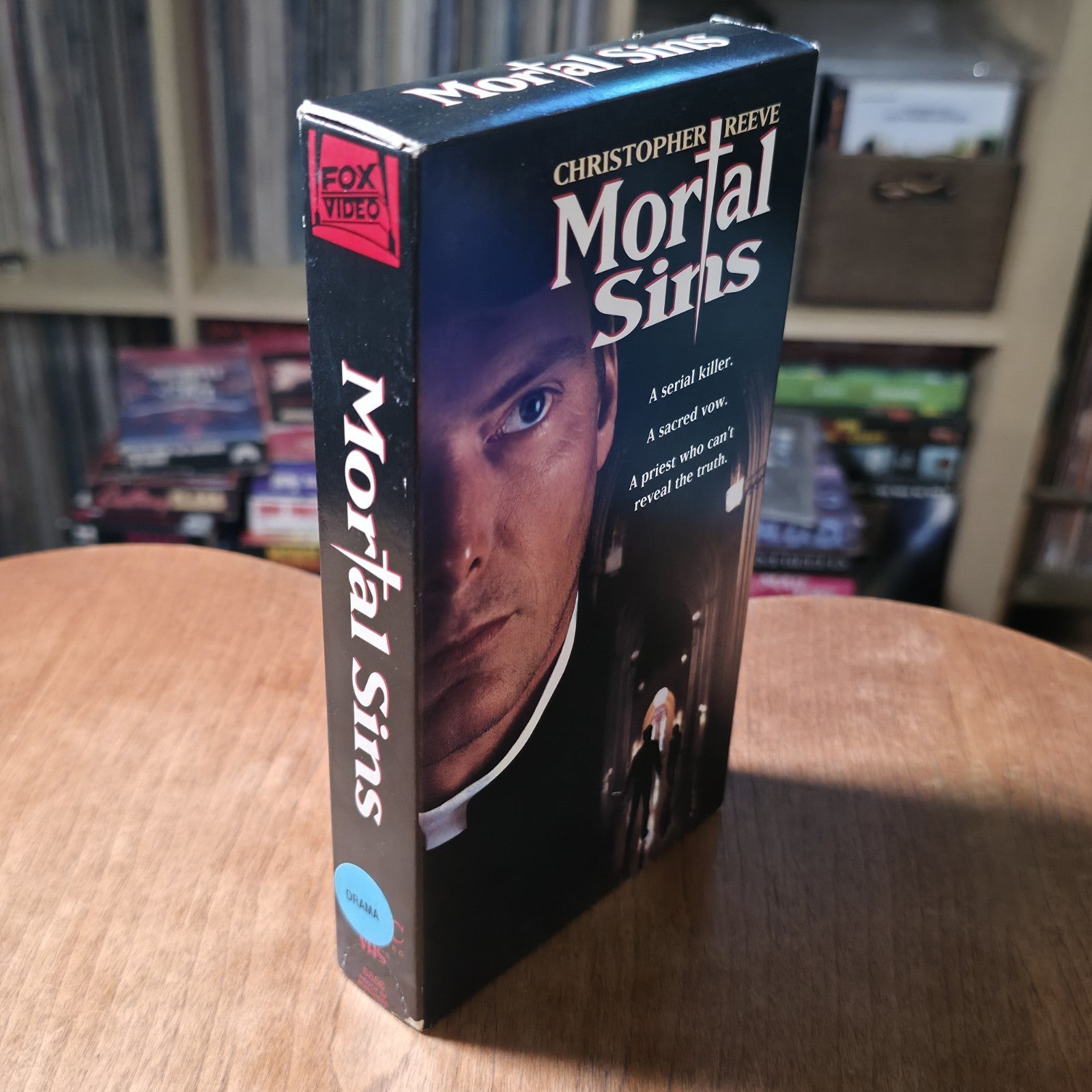 Mortal Sins VHS 1993 Thriller Christopher Reeve