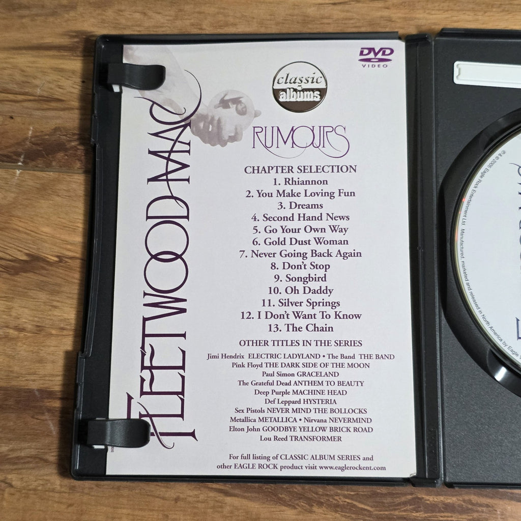 Fleetwood Mac - Classic Albums: Rumours DVD Documentary 1997 Rock HTF