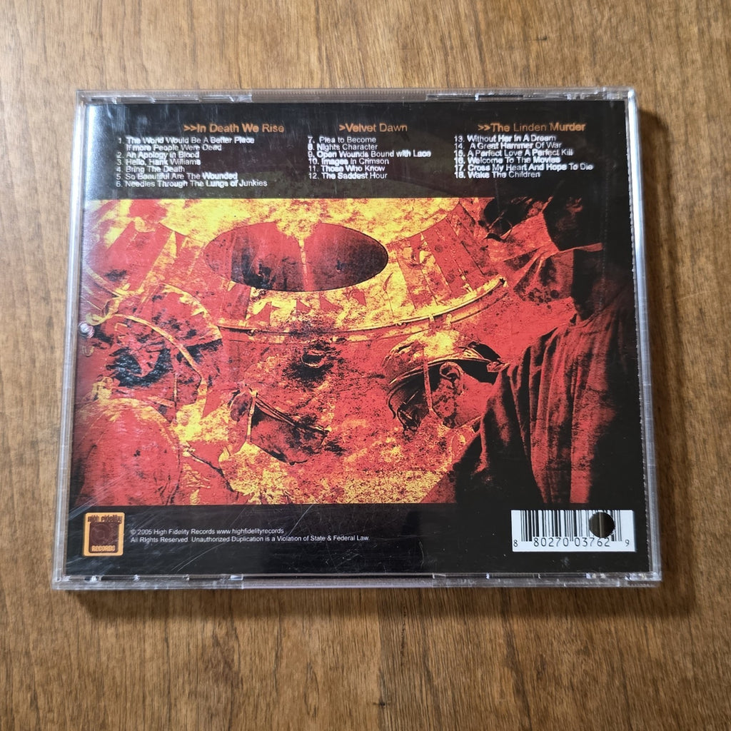 In Death We Rise/Velvet Dawn/The Linden Murder Split CD 2005 Hardcore Obscure