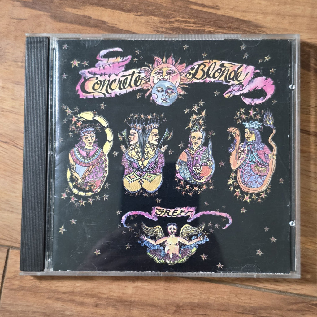 Concrete Blonde - Free CD 1989 I.R.S. Records Alternative Rock Johnette