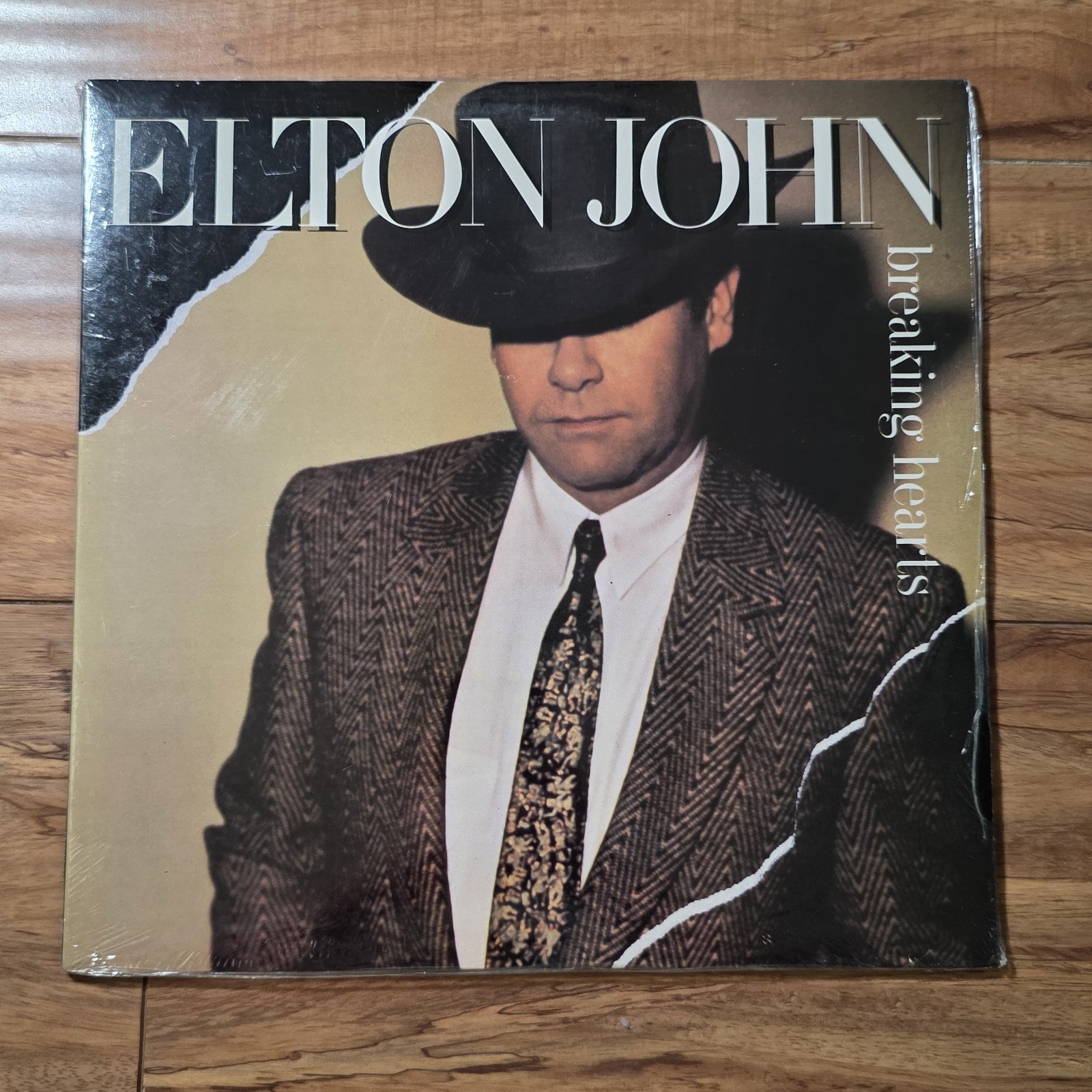 Elton John - Breaking Hearts Vinyl Album 1984 Columbia House New Sealed