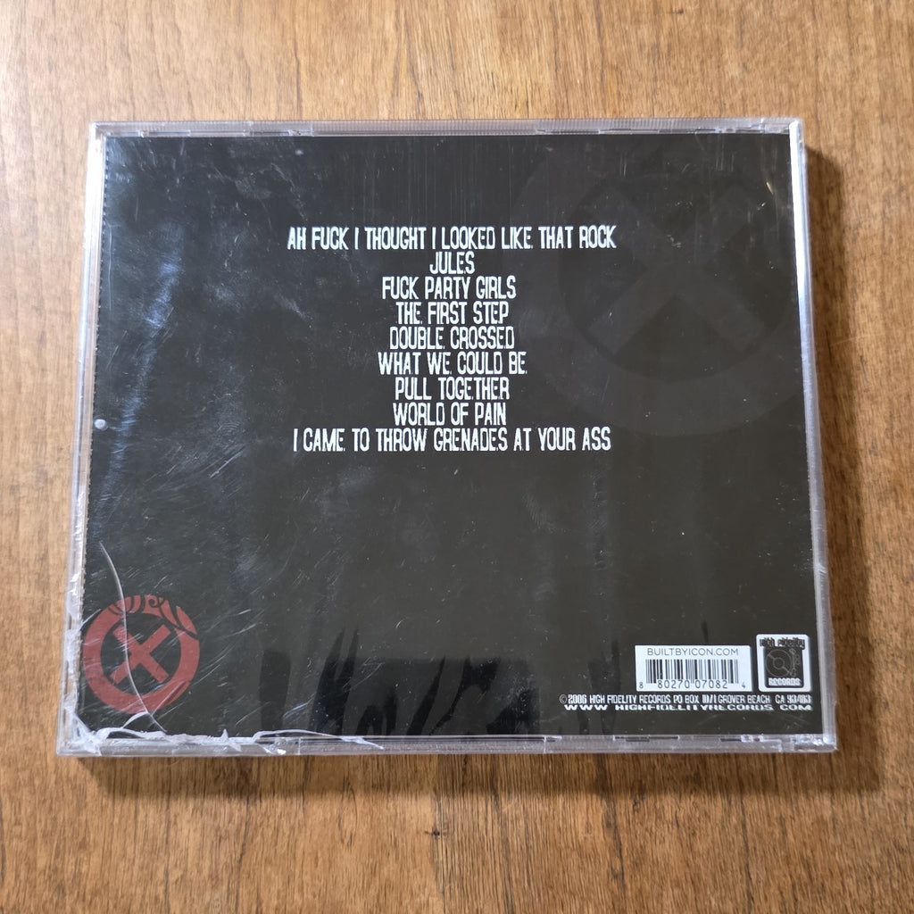 The Wrath - Self-Titled CD Album 2006 Hardcore Obscure Rare HTF Sealed New